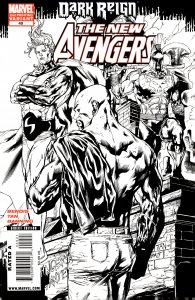 New Avengers #49 Second Print Cover (2009) The Avengers