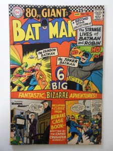 Batman #182 (1966) VG Condition moisture stain, tape pull fc
