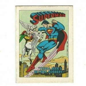 Superman 1980 Post Cereal Mini-Comic Terra-Man's Skyway Robbery!