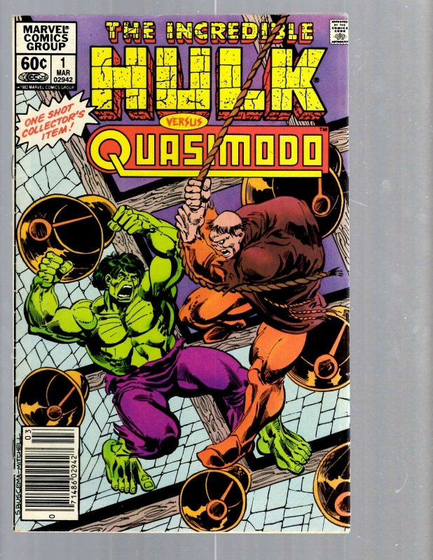 12 Comics Incredible Hulk 83 84 85 86 88 106 118 Hulk vs.Quasimodo 1 + more EK17