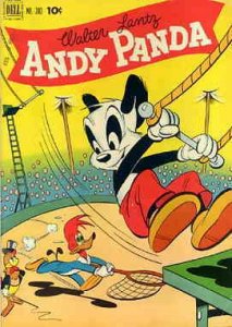 Four Color Comics (2nd Series) #383 FAIR ; Dell | low grade comic Andy Panda