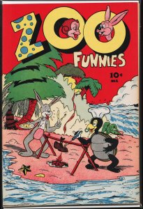 Zoo Funnies #2 (1945) Rabbit-Son Crusoe