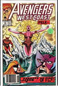 Avengers West Coast #71 (1991) West Coast Avengers / Avengers West Coast
