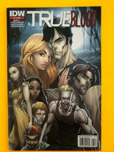 TRUE BLOOD  #1  IDW / COVER BY  J. SCOTT CAMBELL