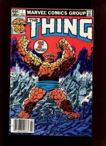 THING  #1 - Newsstand- Solo Series  (9.0 OB) 1983