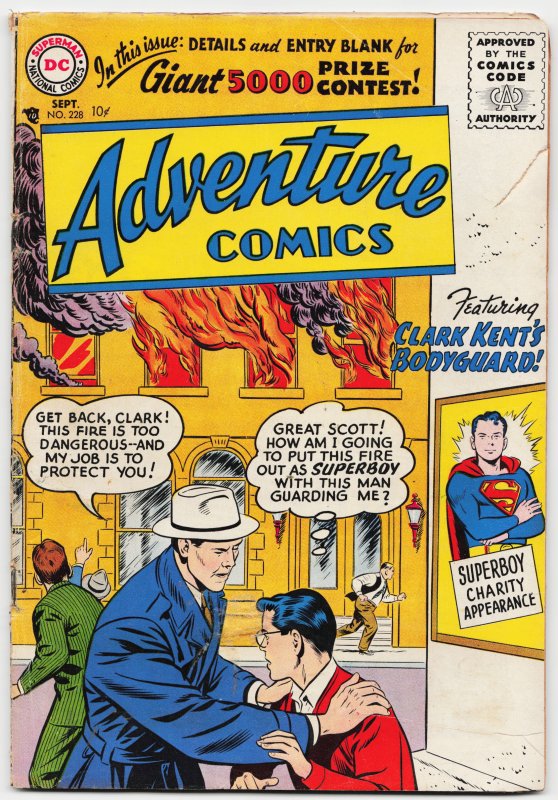 Adventure Comics #228 (1956) Superboy