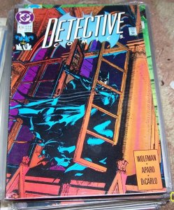 DETECTIVE COMICS  # 628 1991 DC COMICS  BATMAN PENGUIN HEARTS ROBIN APARO
