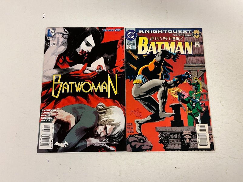 4 DC Comics Unwritten 19 Un-Men 1 Batman 674 Batwoman 34 39 JW17