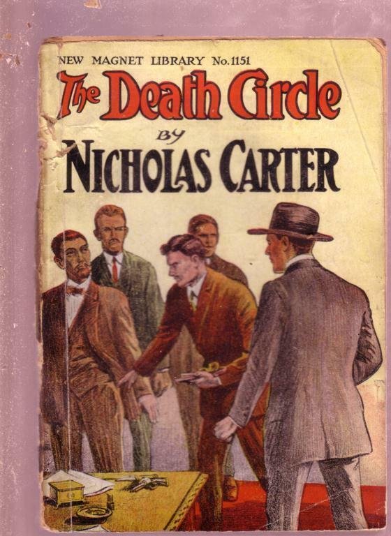 NEW MAGNET LIBRARY-#1151-DEATH CIRCLE-NICK CARTER FR