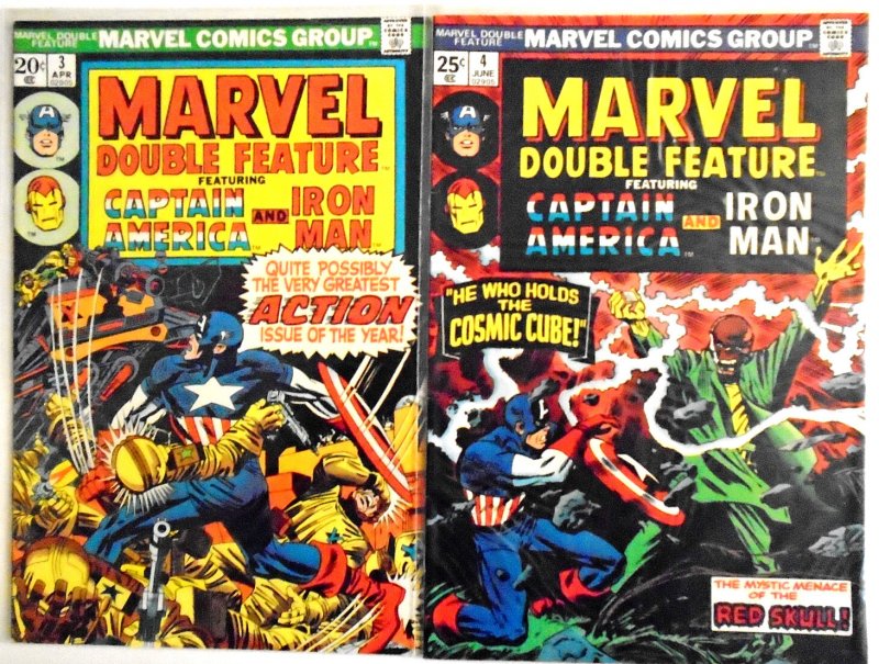 *Marvel Double Feature (1973) 3-6, 12 - 5 high grade books Guide price: $84