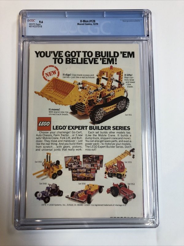 X-Men (1979) # 128 (CGC 9.6 WP)  | Proteus App