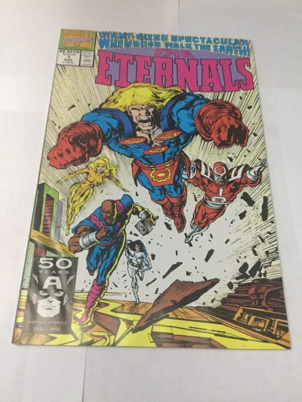 The Eternals 1 Fn Fine 6.0 Glue Manufacturing Error Marvel