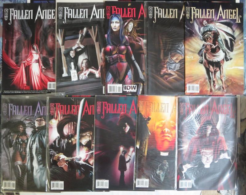 Fallen Angel (IDW 2005) #1-32 Lot of 26Diff Peter David JK Woodward Moloch Rises