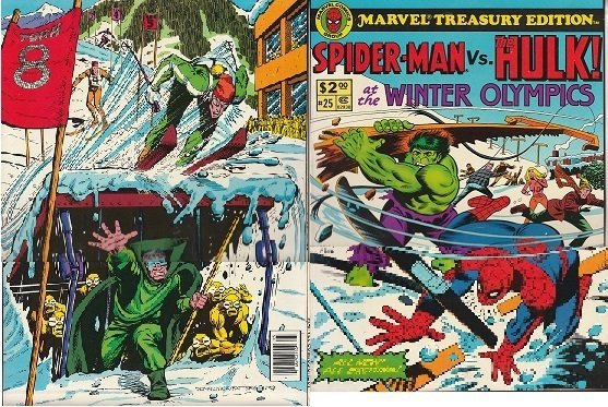 Marvel Treasury # 25 – Spiderman and The Hulk