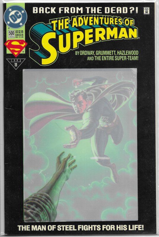 Adventures of Superman   vol. 1   #500 (del.) FN (Reign of the Supermen)