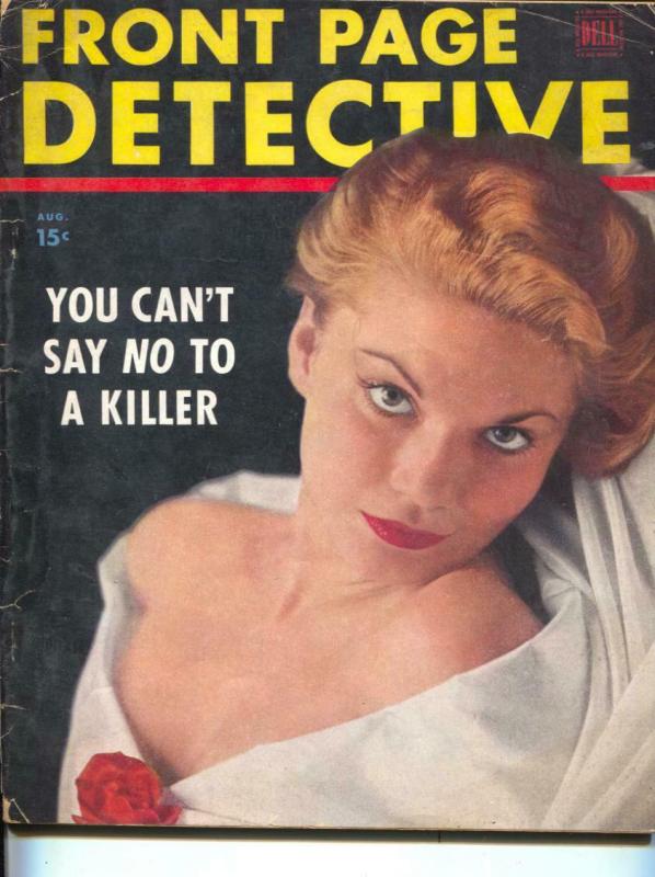 Front Page Detective-8/51-Murder-Killer-Beasts-VG