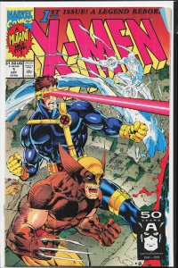 X-Men #1 Wolverine and Cyclops Cover (1991) X-Men [Key Issue]
