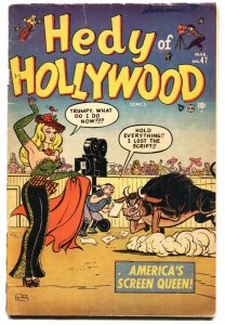Hedy of Hollywood #47  1952 - Atlas  -VG - Comic Book
