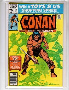 • Conan the Barbarian #115 (1980) John Buscema & Ernie Chan! [NSC•ECA8]