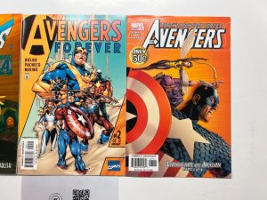 3 Avengers Marvel Comic Books # 2 77 ‘96 Avengers Defenders Thor Hulk 22 JS42