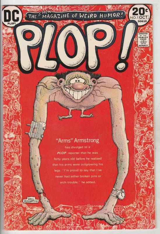 PLOP! #1 (Sep-73) VF/NM+ High-Grade 