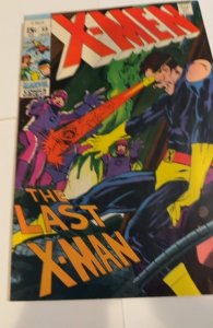 The X-Men #59 (1969)first Dr Lykos/ sentinels -the last X-men n. Adams