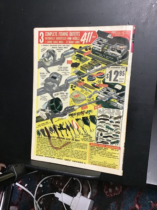 The Phantom #17  (1966) Mid-grade painted cover key! VG/FN Wow!