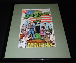 Green Lantern Corps #210 DC Framed 11x14 ORIGINAL Comic Book Cover