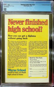 The Amazing Spider-Man #143 (1975) - CGC 7.0 - Cert #4255706001