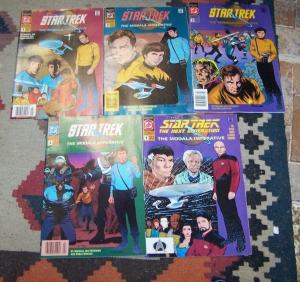 Star Trek - The Modala Imperative #1 2 3 4 + next generation # 1 ( 1991, DC) 