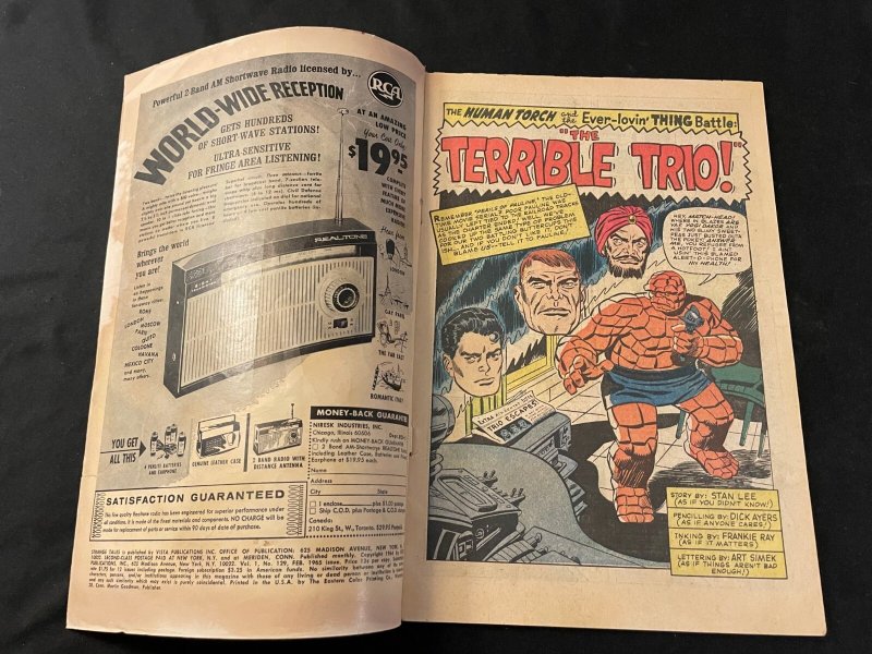 STRANGE TALES #129 G/VG Condition