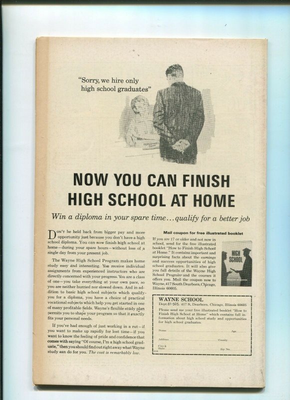 T.H.U.N.D.E.R. AGENTS #12- (7.5) -  WALLY WOOD 1967