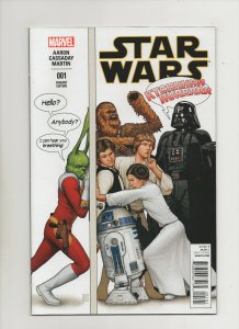 Star Wars #1 - Launch Party Variant - (Grade 9.2) 2015