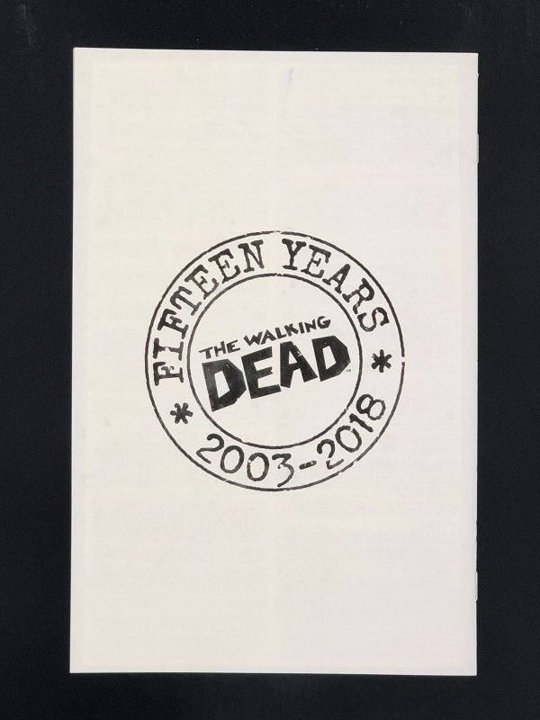 The Walking Dead #19 (2018) J. Scott Campbell Blind Bag Virgin Sketch Variant