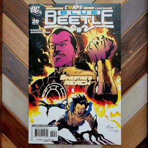 Lot of 3: BLUE BEETLE #6, 8, 20 (DC 2006-07) SINESTRO