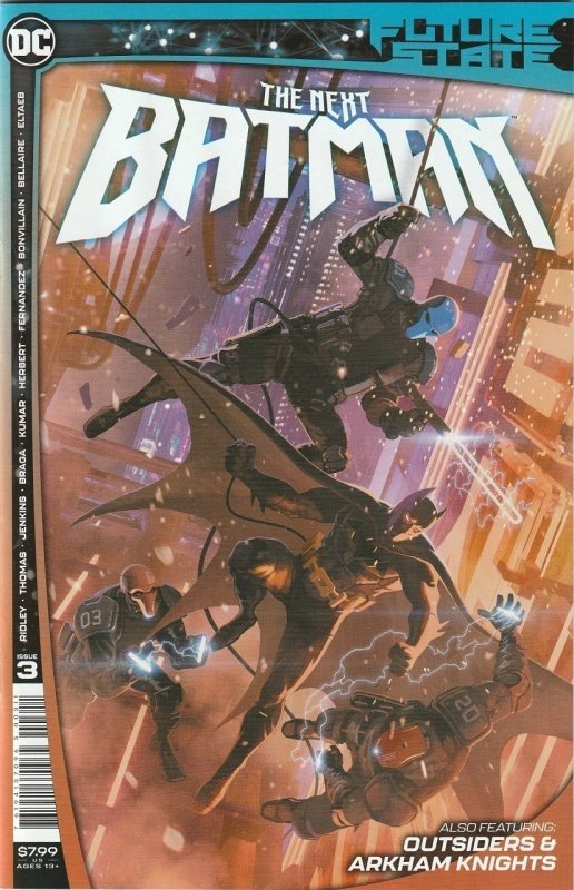 FUTURE STATE THE NEXT BATMAN 1-4 (2021) COMPLETE MINI-SERIES - FREE SHIPPING