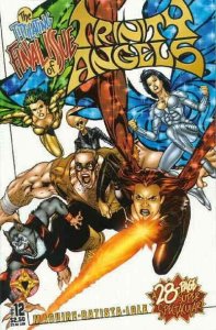 Trinity Angels #12 VF/NM ; Acclaim | Kevin Maguire Last Issue