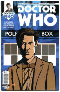 DOCTOR WHO #15 C, NM, 11th, Tardis, 2015, Titan, 1st, more DW in store, Sci-fi