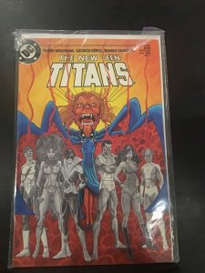 THE NEW TEEN TITANS COMIC ISSUE #4 - DC COMICS (1985)