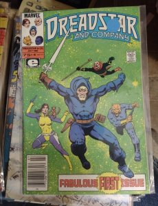 DREADSTAR AND COMPANY #1 1985 MARVEL JIM STARLIN KEY