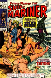 SUB-MARINER  (1968 Series)  (PRINCE NAMOR SUB-MARINER) #18 Very Fine Comics Book