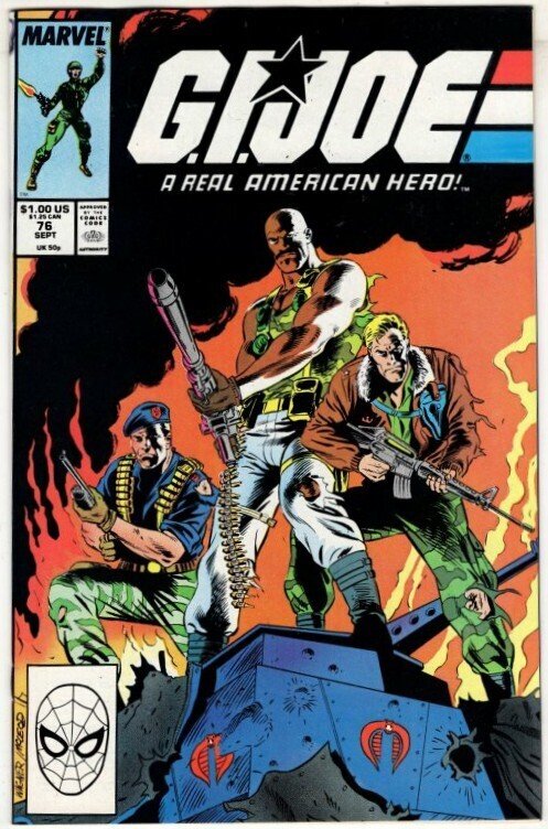 G.I. Joe: A Real American Hero #76  >>> 1¢ Auction! No Resv! (ID#31)