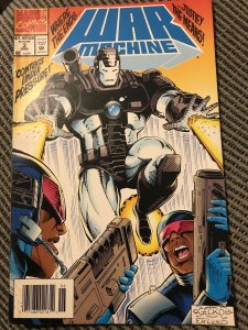 WAR MACHINE #3 Newsstand : Marvel 6/94 Fn+; early WM, hard to find