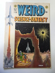 Weird Science-Fantasy #24 (1954) VG- Condition 1 1/4 spine split