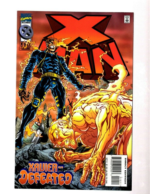 Lot of 12 X-Man Marvel Comic Books #1 2 3 4 5 6 7 8 9 10 11 12 GK49