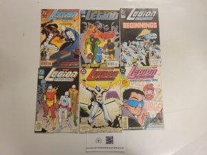 6 Legion of Super- Heroes DC Comics #39 47 48 49 50 54 77 TJ27