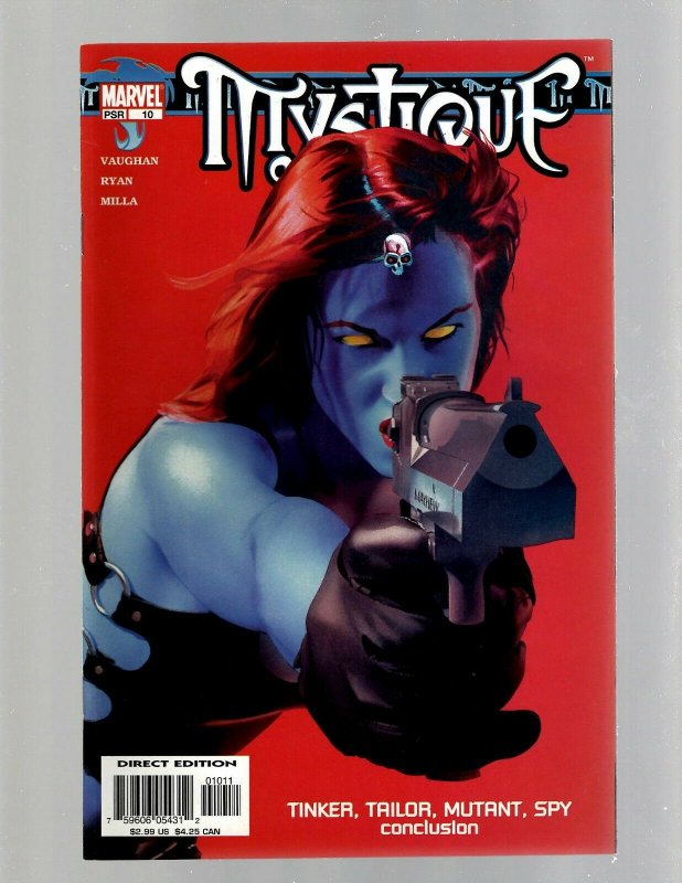 Lot Of 14 Mystique Marvel Comic Books # 1 2 3 4 5 6 7 8 10 11 12 13 14 15 HY5
