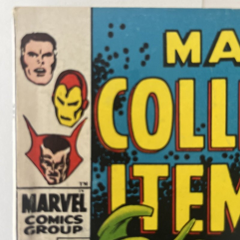 Marvel Collectors’ Item Classics # 18 Fine/VF Cond.  Cap. Ironman. Dr Strange.