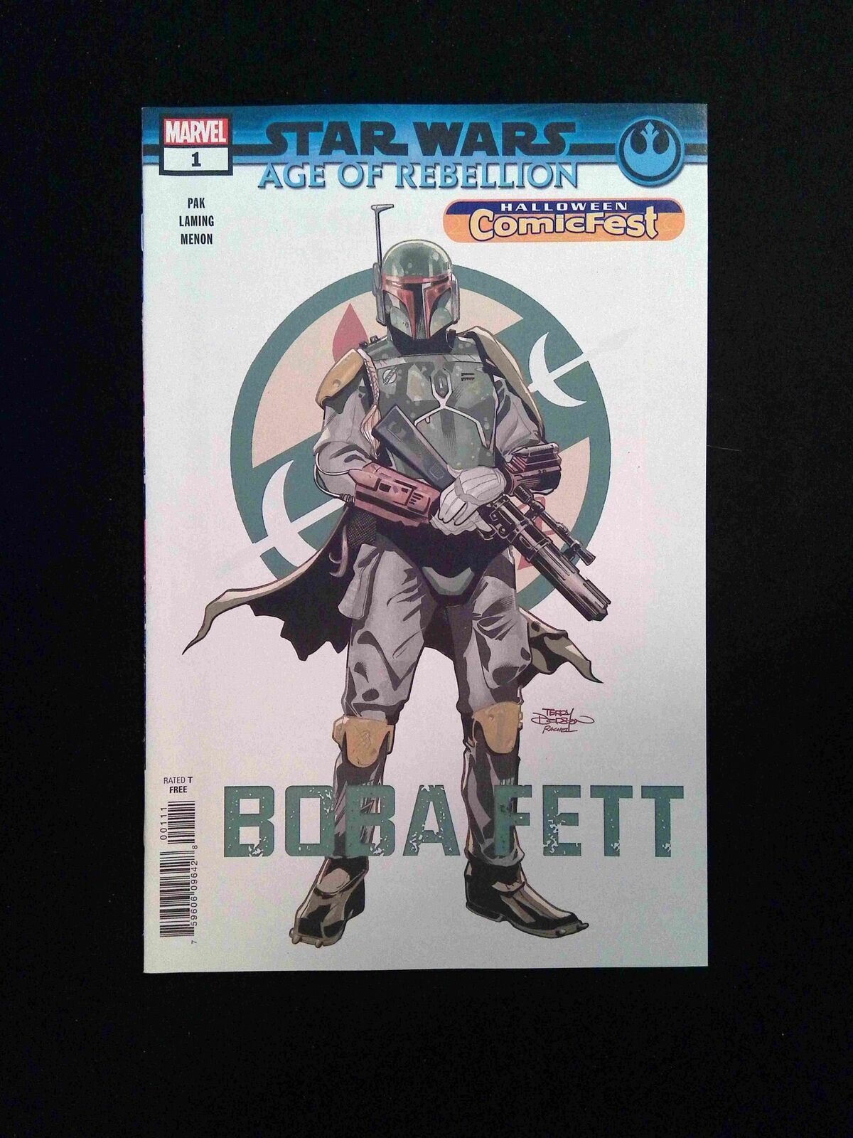 Star Wars Age Of Rebellion Boba Fett Halloween Comicfest 1 Marvel 2019 Nm Comic Books 