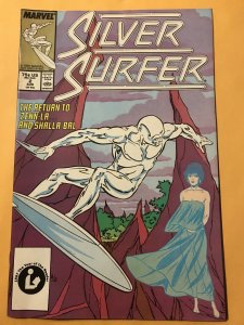 Silver Surfer #2 : Marvel 8/87 Fn/VF; Marshall Rogers art